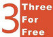 3 for Free