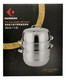 Stainless steel steamer 26cm