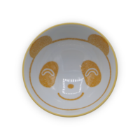 Kawaii Rice Bowl Panda 10.5x5.5cm 200ml Yellow