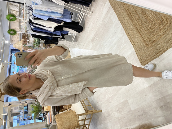 JULIANA PELLAVATUNIKA BEIGE