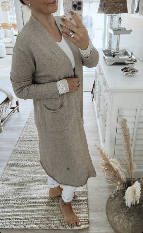 SHIRLEY NEULETAKKI BEIGE