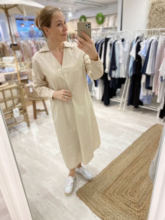 FLORIANE PUUVILLAMEKKO BEIGE
