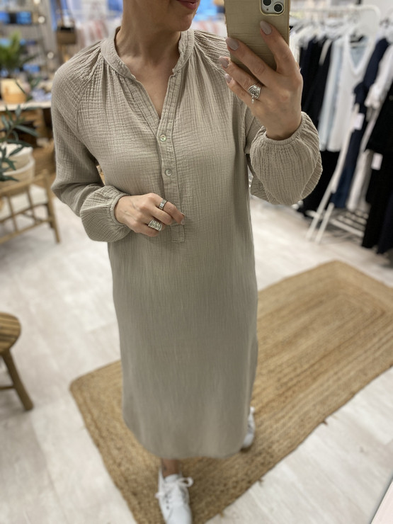 MELANIE PUUVILLAMEKKO BEIGE