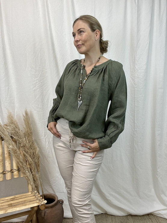 CLAUDETTE PELLAVAPUSERO KHAKI