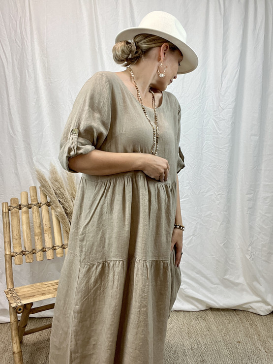 HONEY PELLAVAMEKKO TAUPE
