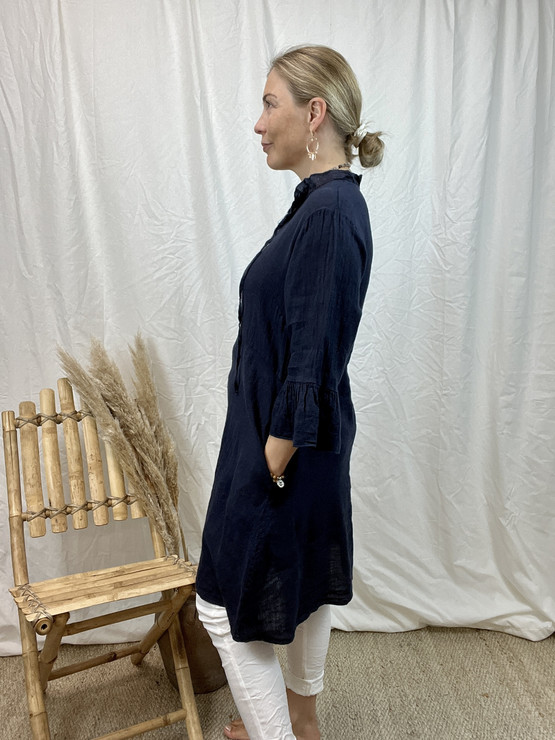 CAMILLE PELLAVAMEKKO/ TUNIKA NAVY