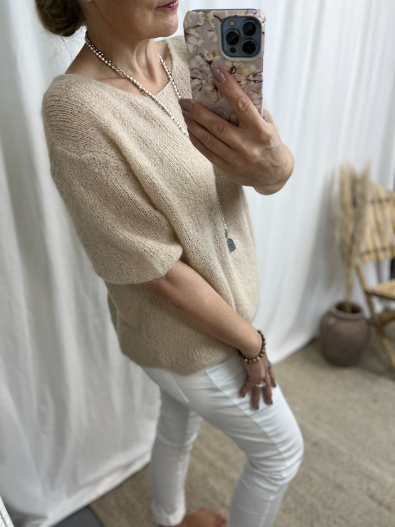 DANA MOHAIRNEULE BEIGE