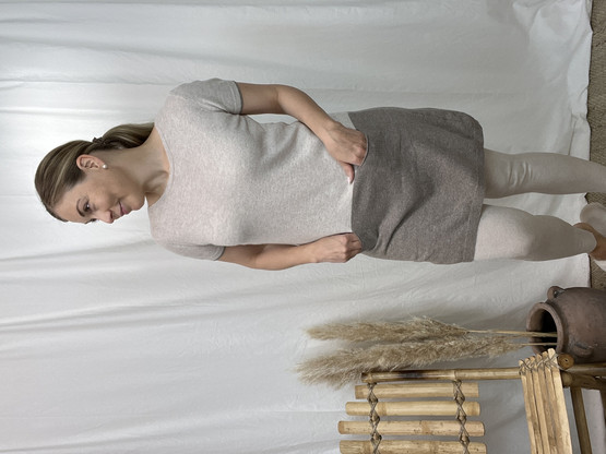 SAARA VILLANEULEMEKKO BEIGE