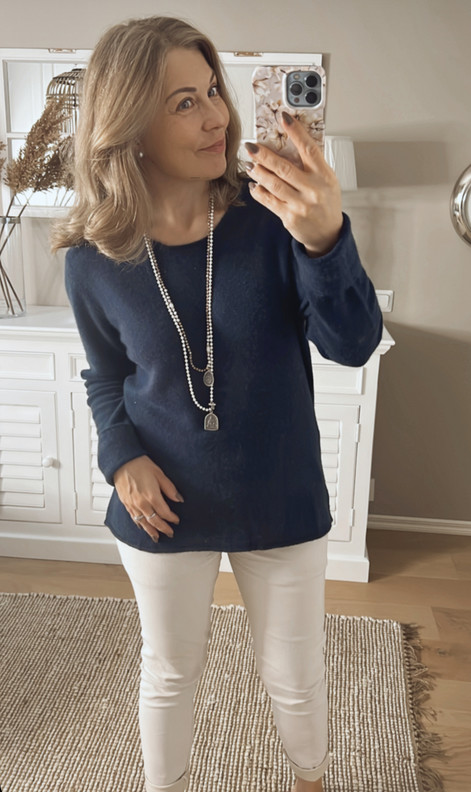 NORINE CASHMIRNEULE NAVY