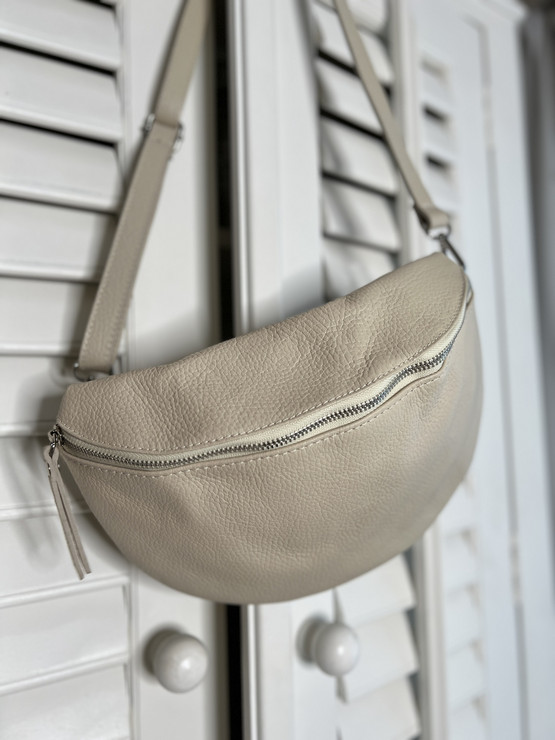 CROSSBODY NAHKALAUKKU BEIGE