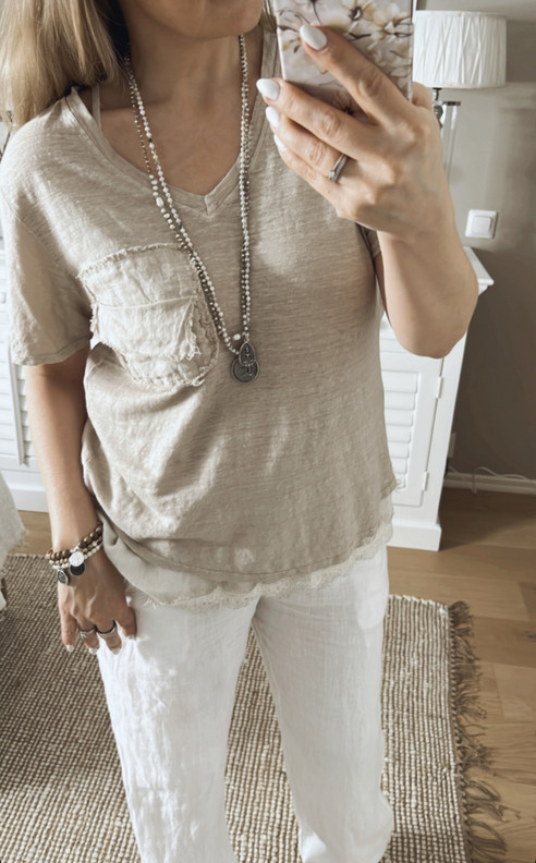 ADA PELLAVA T-PAITA BEIGE