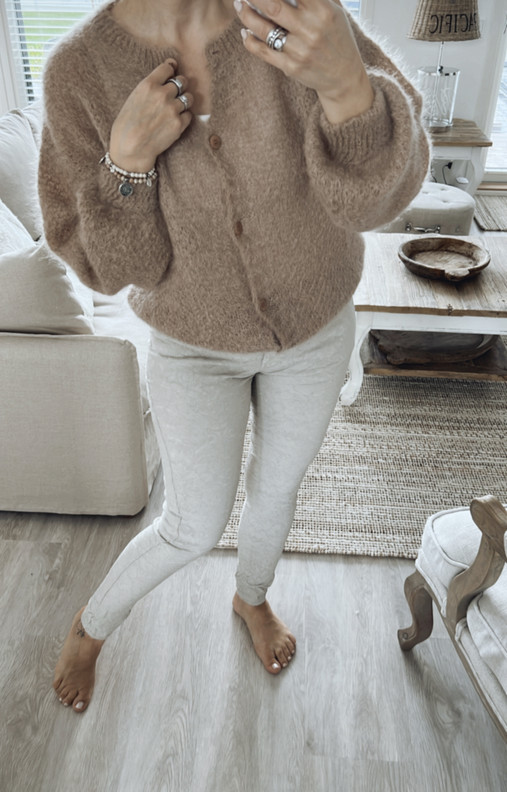 SOFT PAISLEY JOGGERIT BEIGE