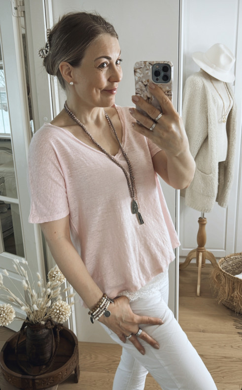 LINNEA PELLAVA T-PAITA ROOSA