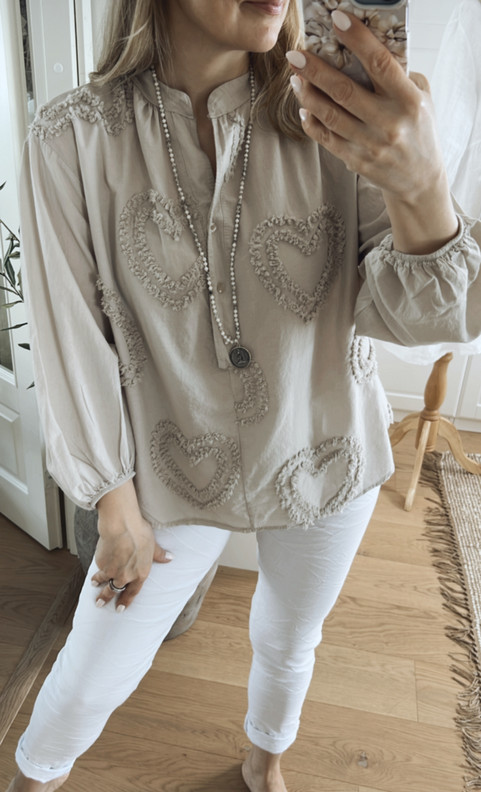 CLARITA  PUUVILLAPUSERO BEIGE