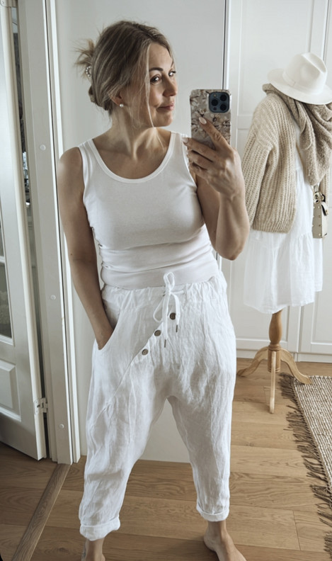 JIMENA PELLAVAHOUSUT VALKOINEN