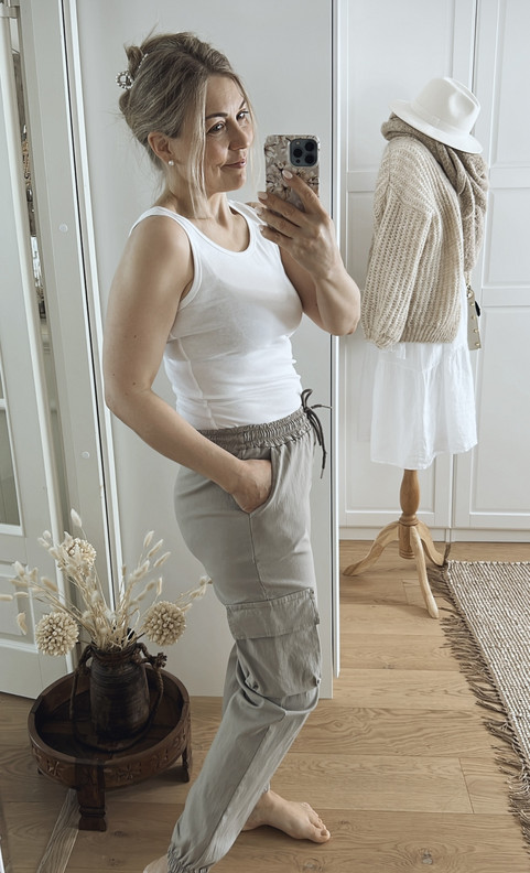 MOA CARGO JOGGERIT TAUPE