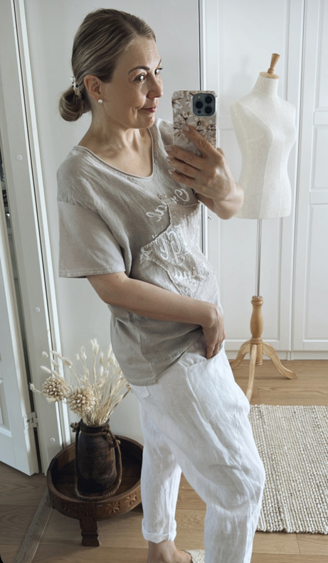 VINTAGE STAR TEEPPARI BEIGE