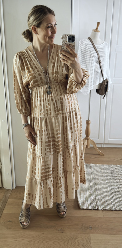 MARIETTE VISKOOSIMEKKO BEIGE
