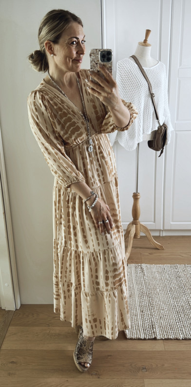 MARIETTE VISKOOSIMEKKO BEIGE