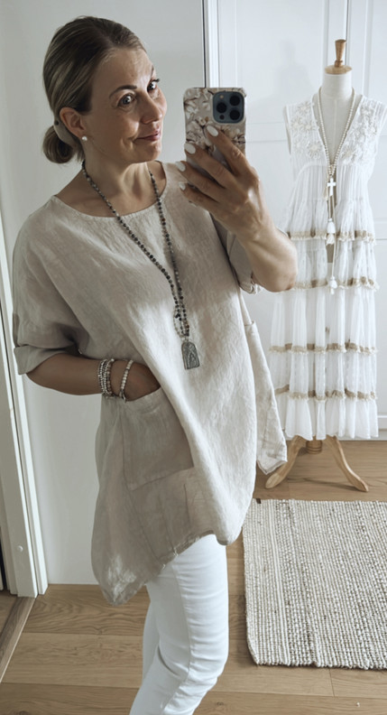 POPPY PELLAVATUNIKA BEIGE