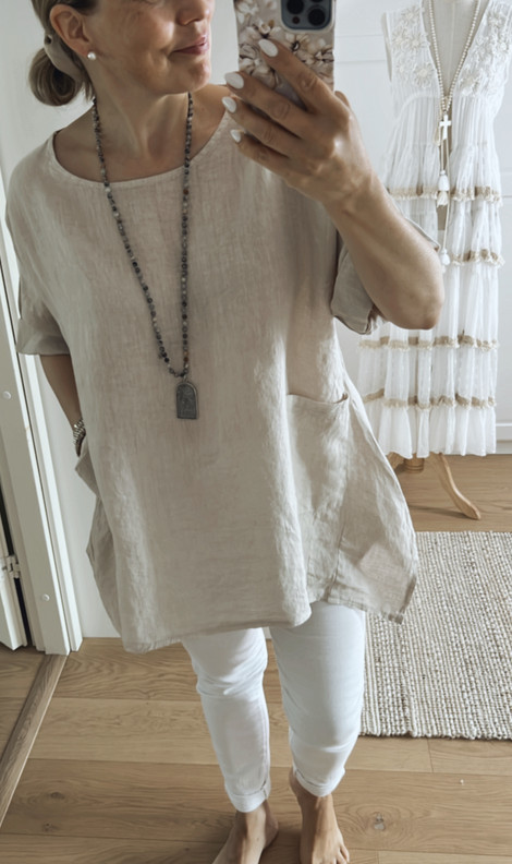 POPPY PELLAVATUNIKA BEIGE