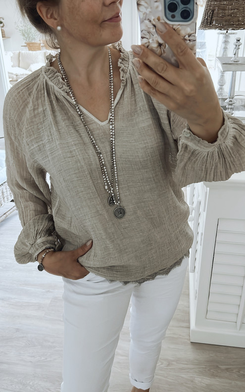 RUBY PUUVILLAPUSERO BEIGE