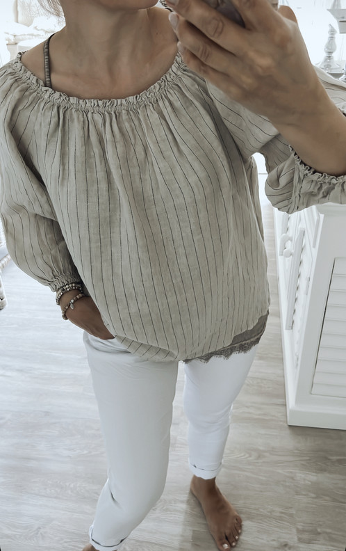 ASHLEY PELLAVAPUSERO BEIGE