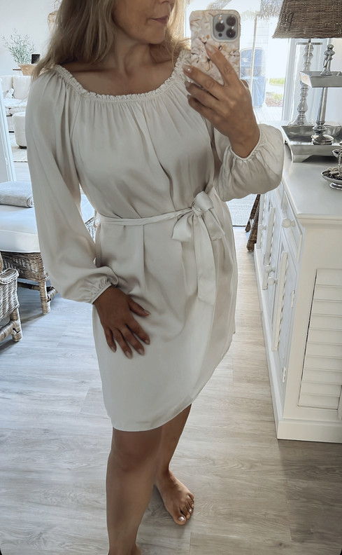 AMINA SILKKI-VISKOOSIMEKKO BEIGE