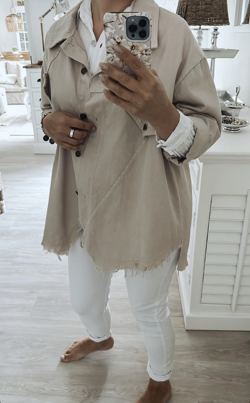 JACKIE PUUVILLATAKKI BEIGE
