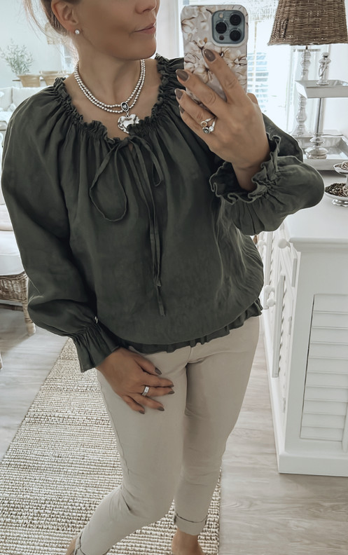 ADELE PELLAVAPUSERO KHAKI