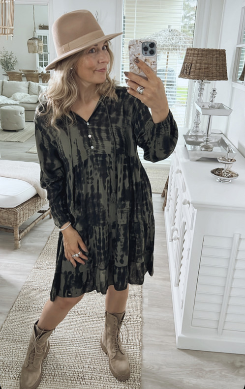 ILSE VISKOOSIMEKKO/ TUNIKA KHAKI