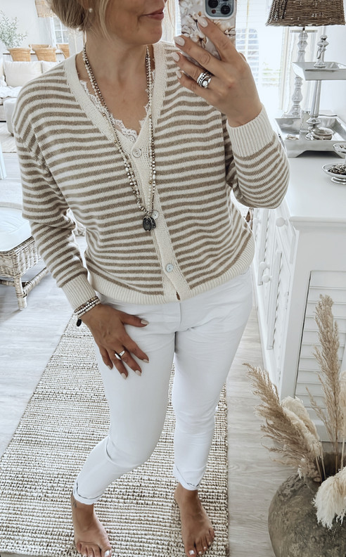 MARMEE VILLASEKOITENEULETAKKI BEIGE