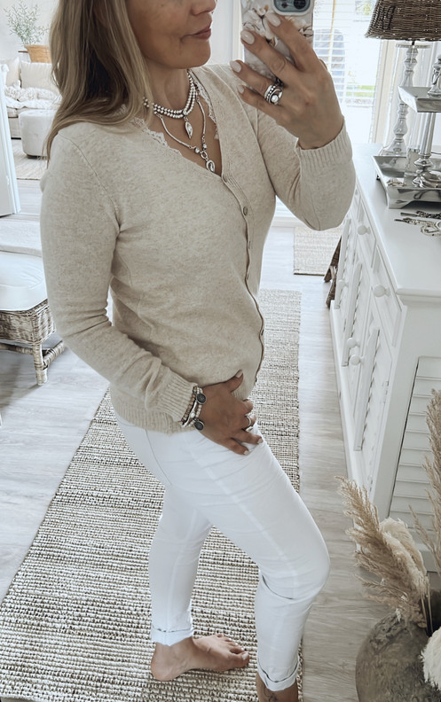 NELLA VILLANEULETAKKI BEIGE