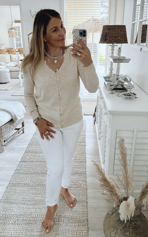 NELLA VILLANEULETAKKI BEIGE