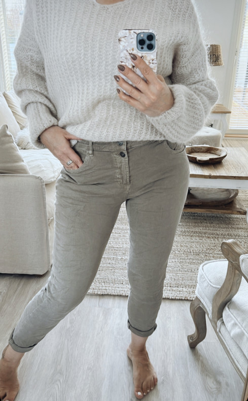 RELAX JEANS TAUPE