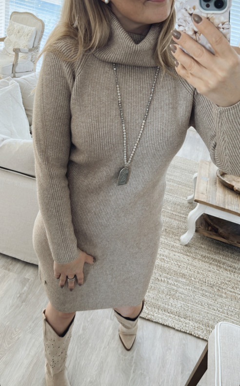 AMALIE NEULEMEKKO TAUPE