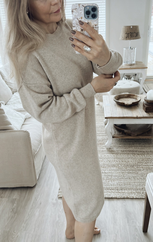 LAUREN VILLANEULEMEKKO BEIGE