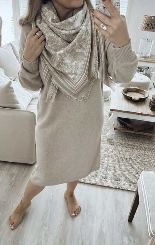 LAUREN VILLANEULEMEKKO BEIGE