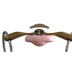 Neue Schule Turtle Tactio™ Half-Cheek -ravikuolain sekin viiksellä