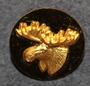 Moosehead, swedish hunters association. 25mm, gilt
