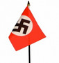 WW2 lippu: NSDAP 15x10cm, pöytä / ajoneuvolippu