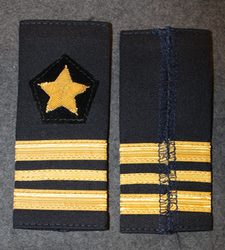 Epaulettes / Rank Slides, Finnish Merchant navy. W/ star