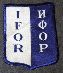 IFOR, Implementation Force, Bosnia-Hertzegovina patch LAST IN STOCK