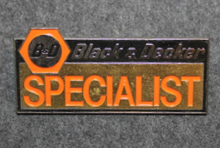 Black & Decker Specialist.