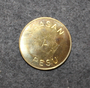 Vaasan A Pesu. Finnish laundry coin. LAST IN STOCK