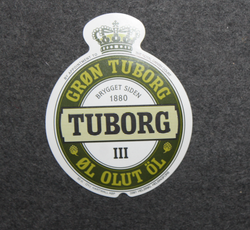 Tuborg III, Finnish version. Beer Label