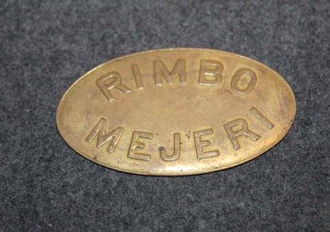 Rimbo Mejeri, 1800´s, 75x44mm