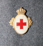 Red Cross, Röda Korset hattmärke för Damer, ladies cap badge, early 1900's. Officer