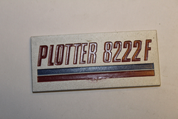 Plotter 8222 F label
