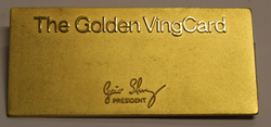 The Golden VingCard nimikilpi.